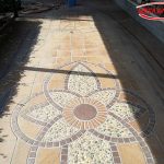 Почистване тераса с плочки